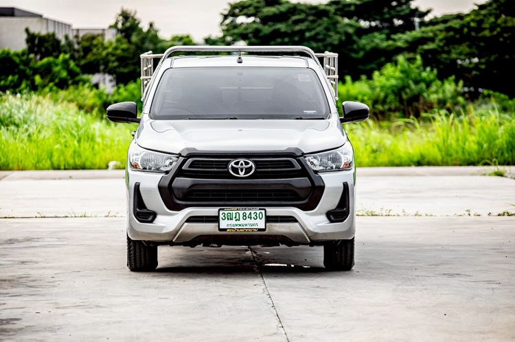 Toyota Hilux Revo 2021 2.4 E Pickup ดีเซล ไม่ติดแก๊ส เกียร์ธรรมดา เทา รูปที่ 3