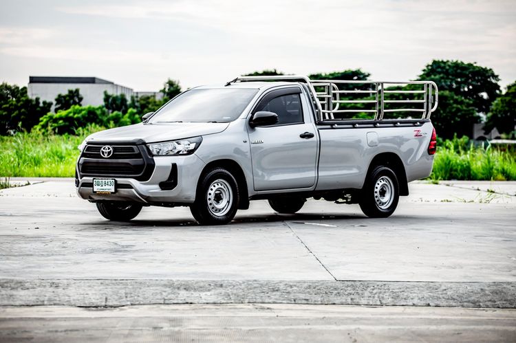 Toyota Hilux Revo 2021 2.4 E Pickup ดีเซล ไม่ติดแก๊ส เกียร์ธรรมดา เทา รูปที่ 2