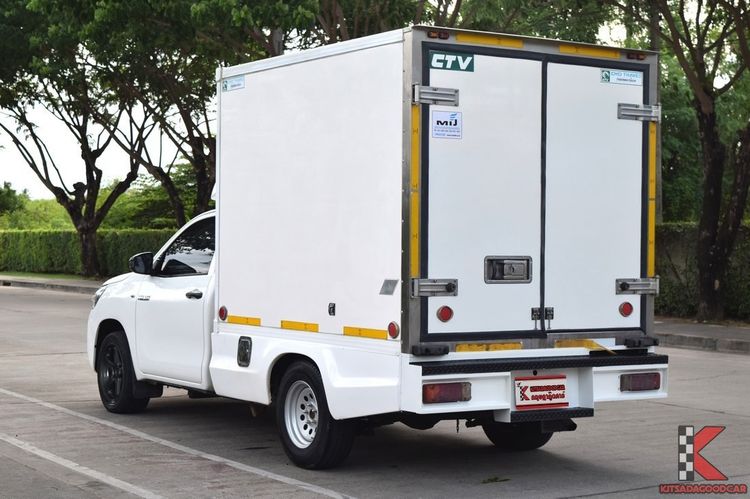 Toyota Hilux Revo 2021 2.4 Entry Pickup ดีเซล ไม่ติดแก๊ส เกียร์ธรรมดา ขาว รูปที่ 3