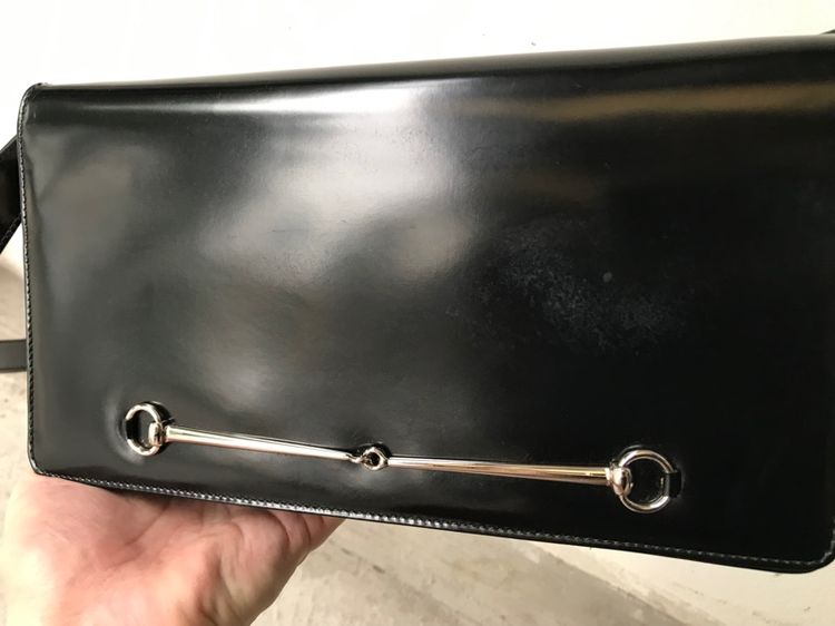 ลดราคา Gucci ของแท้ ใช้ได้ 2 แบบ คลัช และ สายสะพายยาว รูปที่ 18