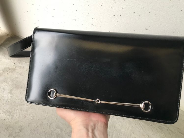 ลดราคา Gucci ของแท้ ใช้ได้ 2 แบบ คลัช และ สายสะพายยาว รูปที่ 17