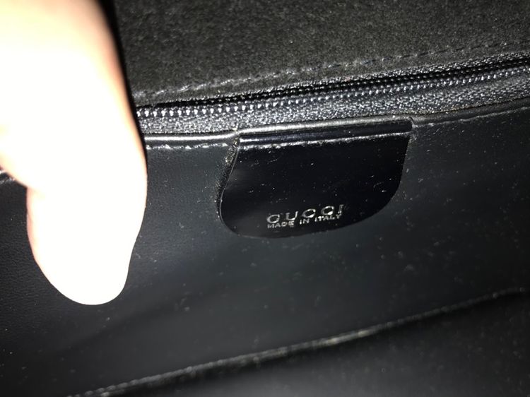 ลดราคา Gucci ของแท้ ใช้ได้ 2 แบบ คลัช และ สายสะพายยาว รูปที่ 11