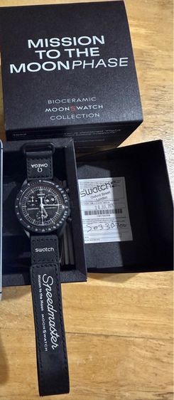Omega x Swatch Snoopy Black   รูปที่ 2