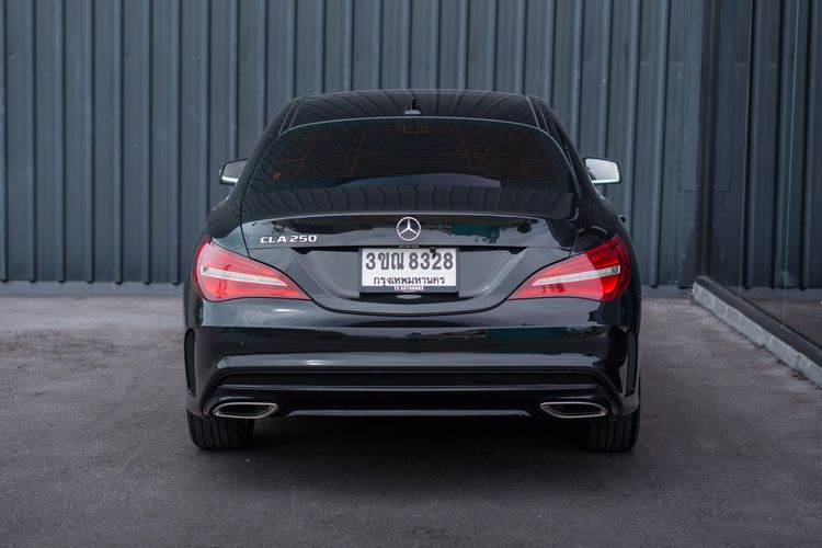 Mercedes-Benz CLA-Class 2019 CLA250 AMG Sedan เบนซิน ไม่ติดแก๊ส เกียร์อัตโนมัติ ดำ รูปที่ 4