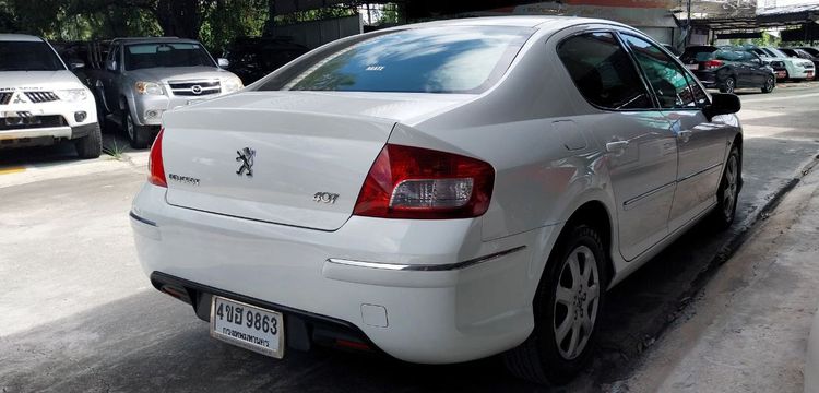 Peugeot Peugeot407 2009 2.0 Sport Turbo Executive Sedan เบนซิน ไม่ติดแก๊ส เกียร์อัตโนมัติ ขาว รูปที่ 2