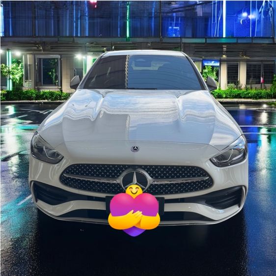รถ Mercedes-Benz C-Class C220 สี ขาว