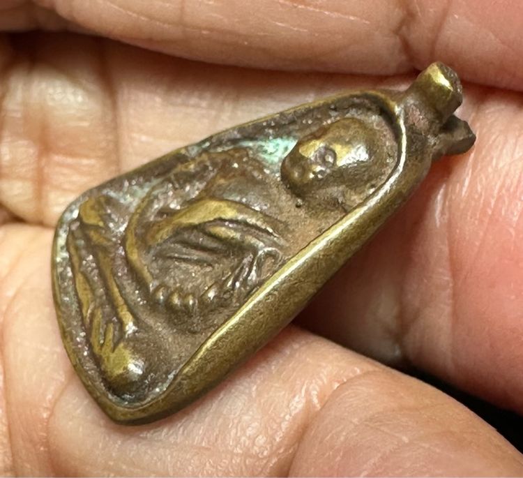  🙏เหรียญจอบเล็ก ล.พ.เงิน🙏ล.พ.ทวด เนื้อทองแดง องค์ละ1000 รูปที่ 4