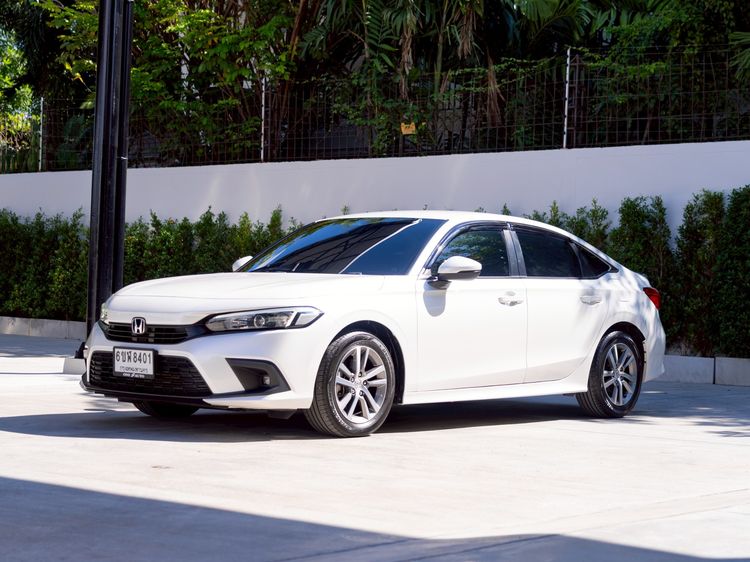 Honda Civic 2021 1.5 EL Sedan เบนซิน ไม่ติดแก๊ส เกียร์อัตโนมัติ ขาว รูปที่ 3