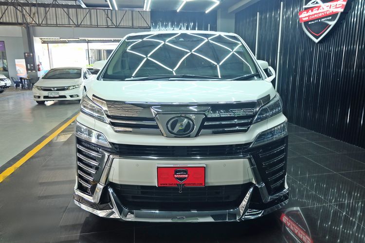 Toyota Vellfire 2019 2.5 Z G Edition Utility-car เบนซิน เกียร์อัตโนมัติ ขาว รูปที่ 2