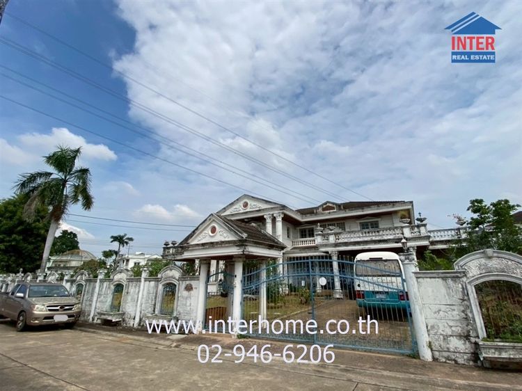 ที่ดิน + บ้านเดี่ยว 2 ชั้น 280 ตร.ว. หมู่บ้านศศิมณฑล ถนนกาญจนาภิเษก ถนนบางแวก เขตภาษีเจริญ กรุงเทพมหานคร
