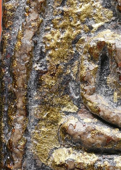 พระบ้าน พระสมเด็จวัดระฆัง พิมพ์ใหญ่ เนื้อก้นครก ลงรักปิดทอง รูปที่ 10