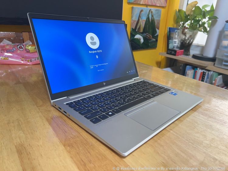HP EliteBook 840 G8 i5 Gen 11 แรม 16 นัดรับได้ที่ บีทีเอสสำโรง รูปที่ 3