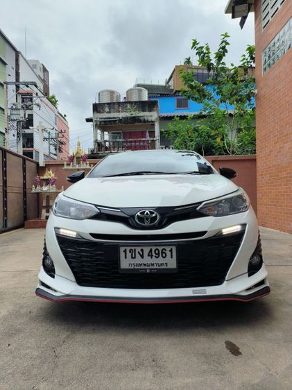 Toyota Yaris 2020 1.2 Entry Sedan เบนซิน ไม่ติดแก๊ส เกียร์อัตโนมัติ ขาว รูปที่ 2