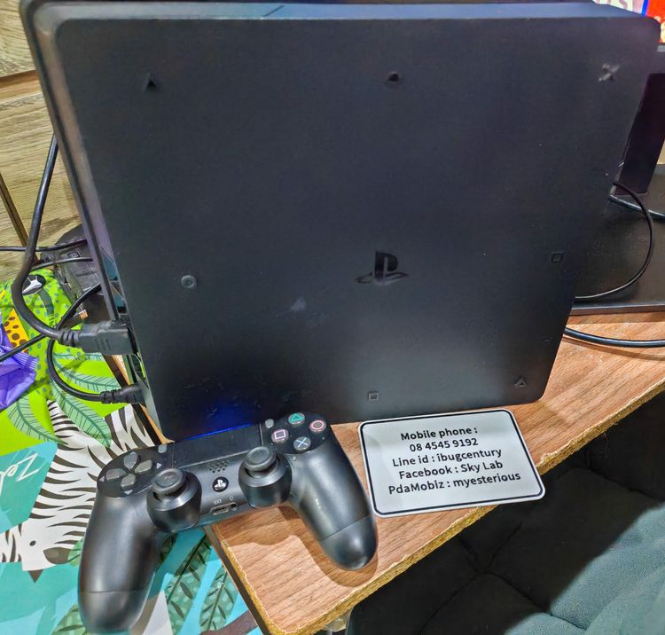 ขาย PS4 Slim 1TB + PS Plus Deluxe เกมเยอะมาก เล่นแท้ออนไลน์ ถึงสิ้นเดือนมกราปีหน้า + 2จอย รูปที่ 9
