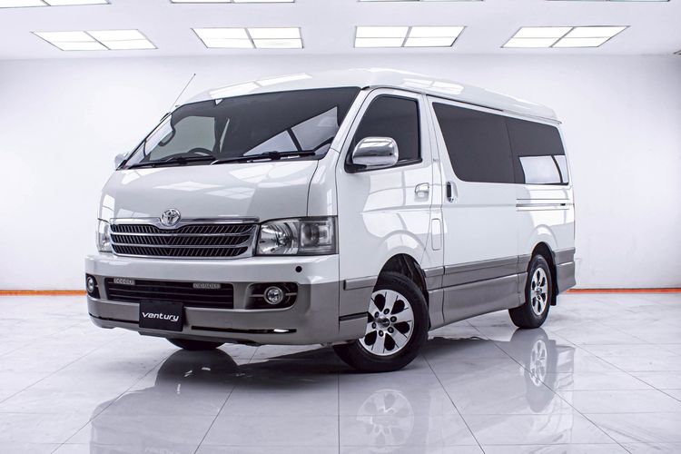 Toyota Ventury 2010 2.7 V Van เบนซิน ไม่ติดแก๊ส เกียร์อัตโนมัติ ขาว