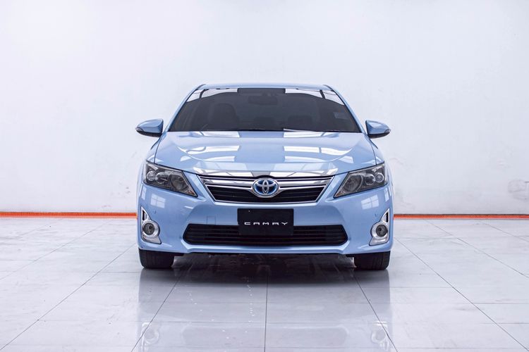 Toyota Camry 2012 2.5 Hybrid Sedan ไฮบริด ไม่ติดแก๊ส เกียร์อัตโนมัติ ฟ้า รูปที่ 4