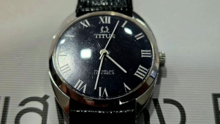 titus swiss made vintage all stainless รูปที่ 2