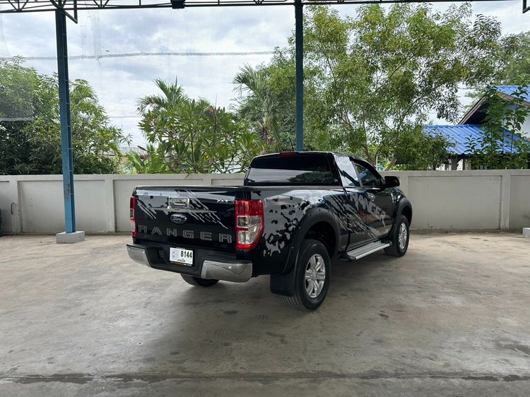 Ford Ranger 2018 2.2 Hi-Rider XLT Pickup ดีเซล ไม่ติดแก๊ส เกียร์ธรรมดา ดำ รูปที่ 3