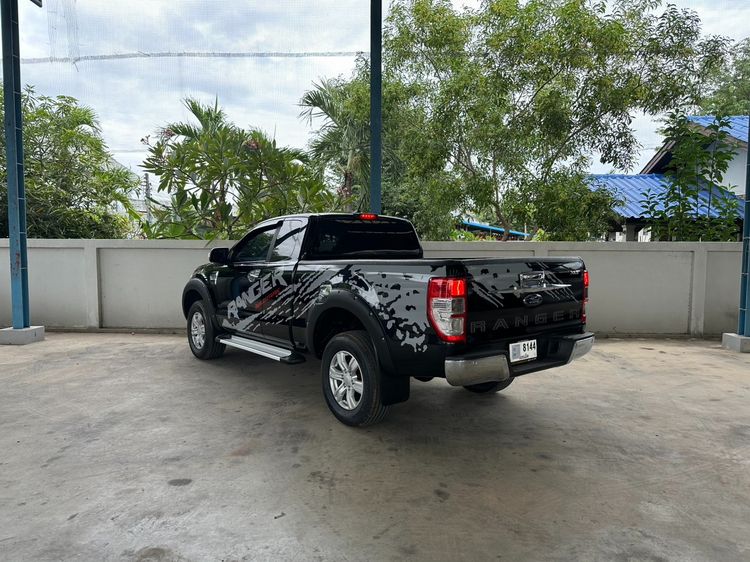 Ford Ranger 2018 2.2 Hi-Rider XLT Pickup ดีเซล ไม่ติดแก๊ส เกียร์ธรรมดา ดำ รูปที่ 4