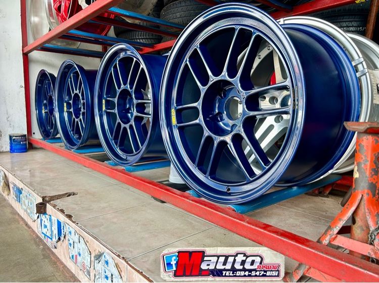 RPF1 ขอบ18 5รู114 มือสอง สีบลูสวยสวยแจ๋งโบ๊ะ รูปที่ 2