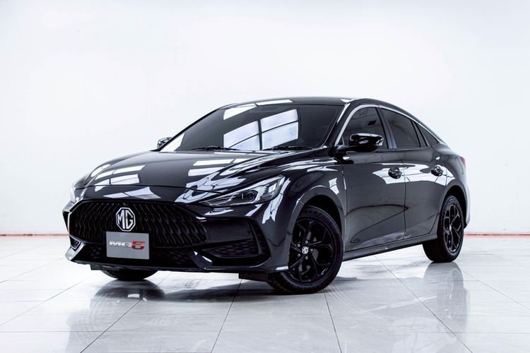 MG MG5 2022 1.5 D Sedan เบนซิน ไม่ติดแก๊ส เกียร์อัตโนมัติ ดำ รูปที่ 4