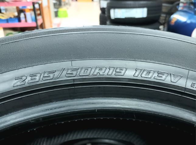 Yokohama 235 50 19 ปี24 ยางใหม่ค้างปี ประกันบวม 2 ปี ใส่ฟรี-ส่งฟรี ชุดละ 18990.- รูปที่ 4