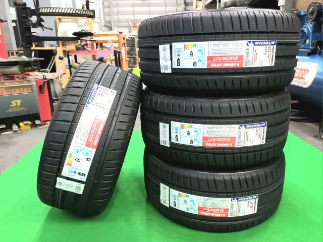 Michelin 235 40 18 ปี25 ใส่ฟรี-ส่งฟรี ชุดละ 18990.-