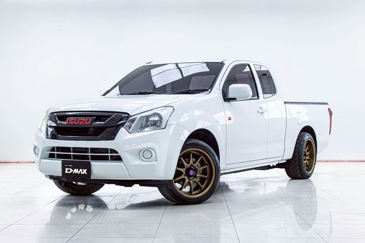 Isuzu D-MAX 2016 1.9 S Pickup ดีเซล ไม่ติดแก๊ส เกียร์ธรรมดา ขาว
