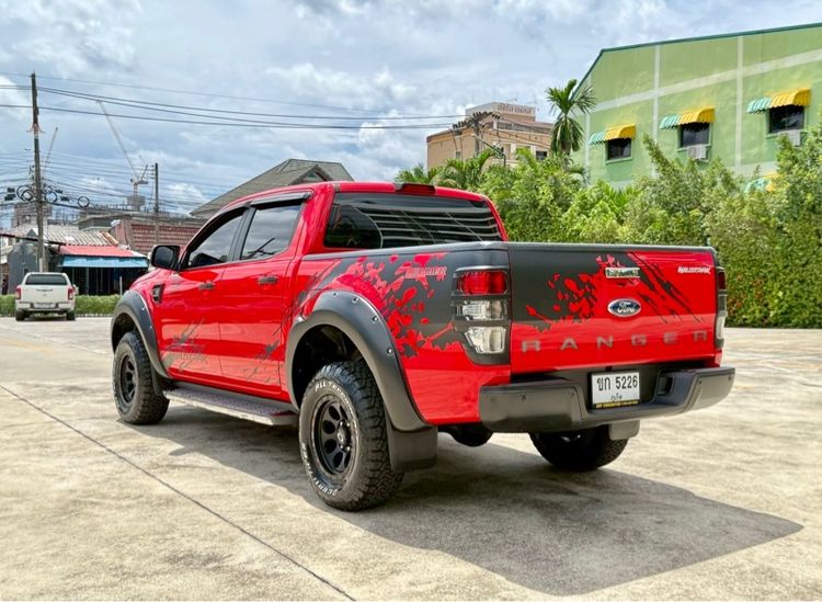 Ford Ranger 2018 2.0 Hi-Rider Wildtrak Pickup ดีเซล ไม่ติดแก๊ส เกียร์อัตโนมัติ แดง รูปที่ 4