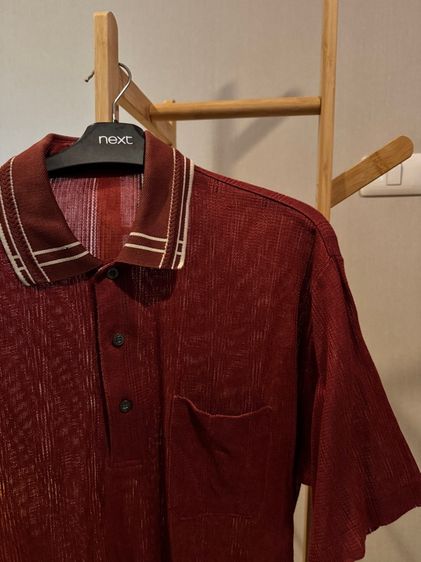 ผ้าระบาย เลือดหมู L