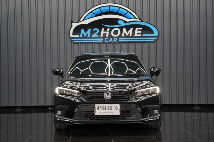 Honda Civic 2023 2.0 eHEV EL+ Sedan ไฮบริด เกียร์อัตโนมัติ ดำ รูปที่ 2