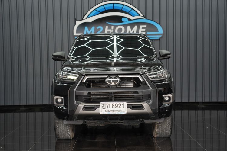 Toyota Hilux Revo 2023 2.4 Prerunner G Rocco Pickup ดีเซล เกียร์อัตโนมัติ ดำ รูปที่ 2