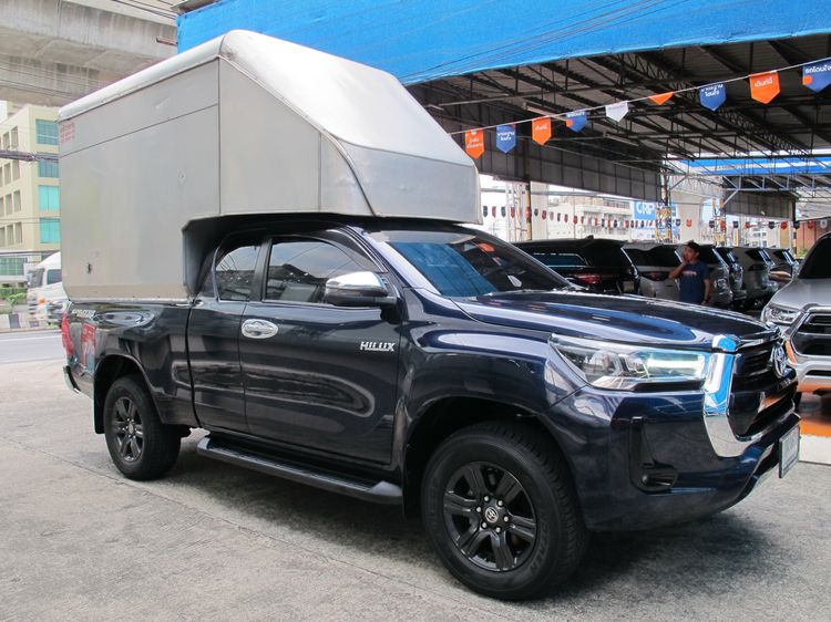 Toyota Hilux Revo 2022 2.4 Prerunner Mid Pickup ดีเซล ไม่ติดแก๊ส เกียร์ธรรมดา เทา รูปที่ 2
