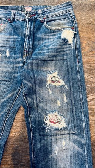 กางเกงยีนส์ ทรงกระบอก รูปที่ 4