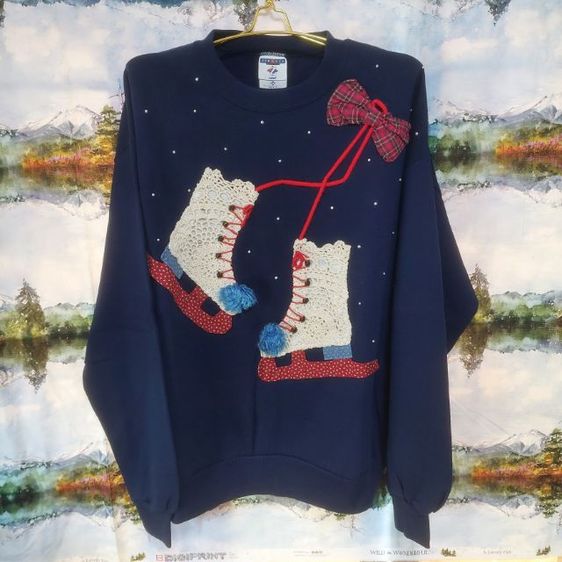 US 🇺🇲sweater สภาพสวย พร้อมใช้งาน