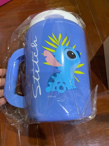 กระติกน้ำ สีฟ้า ลาย Stitch ของพรีเมียม 7-11 ขนาด 1.6 ลิตร รูปที่ 4