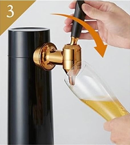 เครื่องอัปเกรดเบียร์  Beer Server GH-BEERO-BK(Black) รูปที่ 10