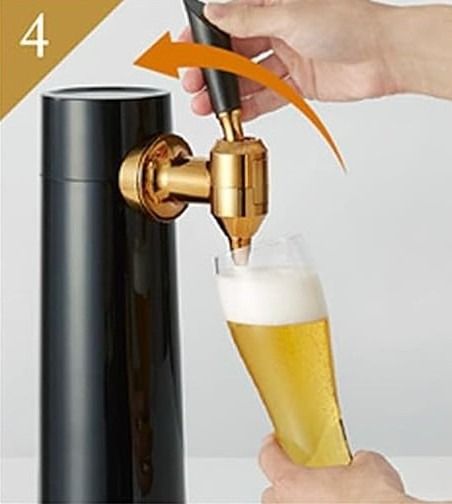 เครื่องอัปเกรดเบียร์  Beer Server GH-BEERO-BK(Black) รูปที่ 11