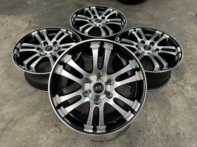 อื่นๆ อะลูมิเนียมอัลลอย 18" ✨ล้อแม็กตรงรุ่น✨Hyundai ขอบ 18 ดำหน้าเงา