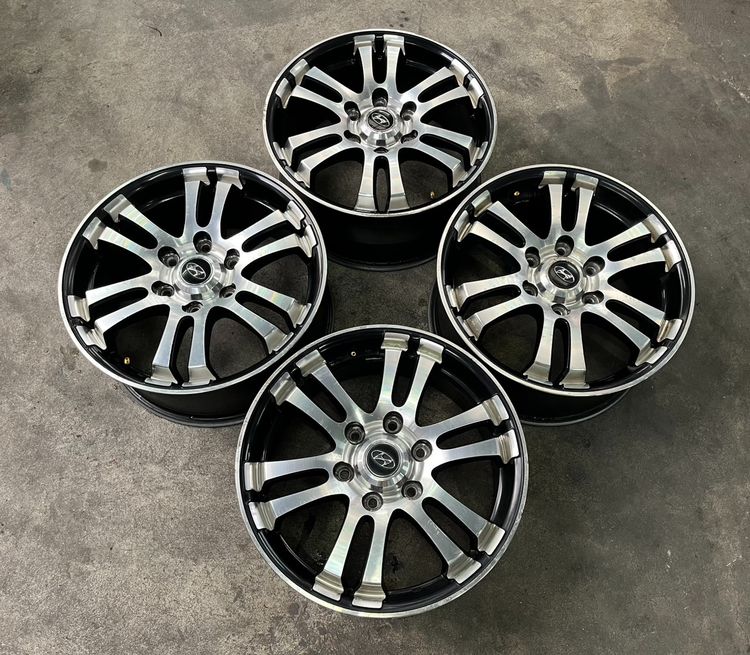 ✨ล้อแม็กตรงรุ่น✨Hyundai ขอบ 18 ดำหน้าเงา รูปที่ 6