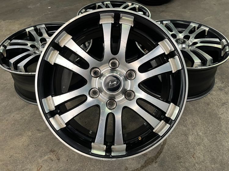 ✨ล้อแม็กตรงรุ่น✨Hyundai ขอบ 18 ดำหน้าเงา รูปที่ 2
