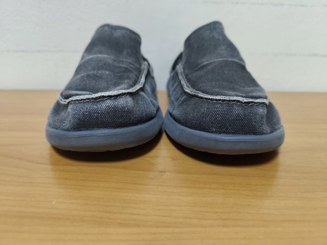 CROCS 44.0 แท้ มือสอง M8 ผ้าใบดำ รูปที่ 6