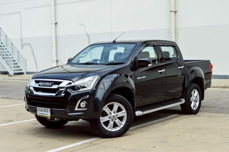 Isuzu D-MAX 2017 1.9 Hi-Lander Z Pickup ดีเซล ไม่ติดแก๊ส เกียร์อัตโนมัติ ดำ รูปที่ 2
