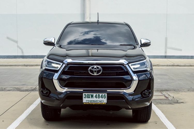 รถ Toyota Hilux Revo 2.4 Prerunner Mid สี ดำ