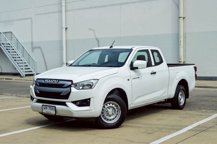 Isuzu D-MAX 2020 1.9 S Pickup ดีเซล ไม่ติดแก๊ส เกียร์ธรรมดา ขาว รูปที่ 3