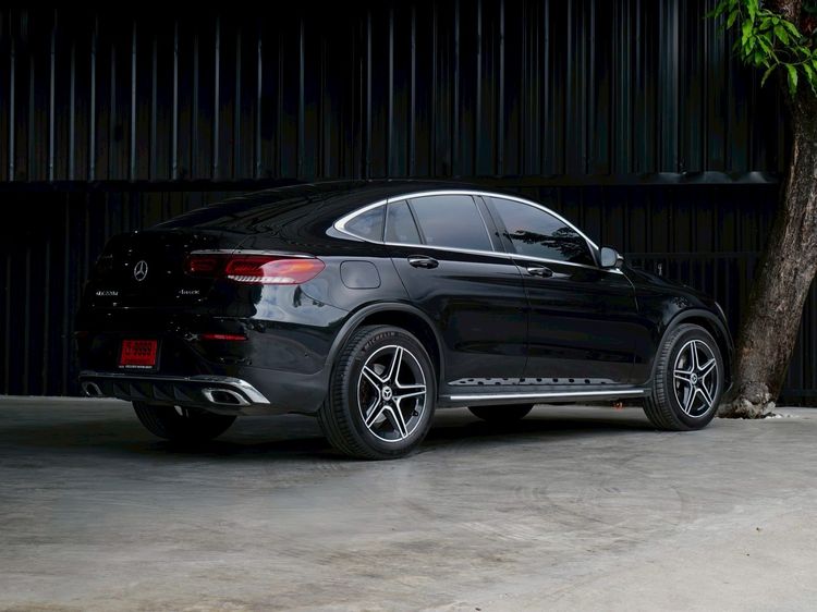 Mercedes-Benz GLC-Class 2021 GLC220d ดีเซล เกียร์อัตโนมัติ ดำ รูปที่ 3