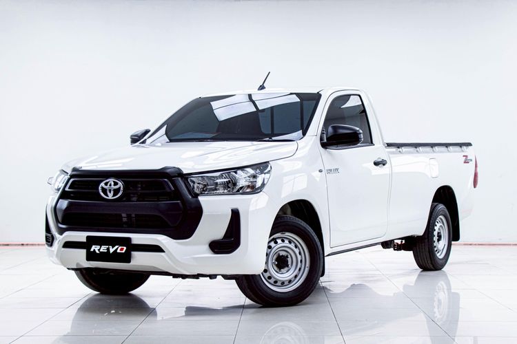 Toyota Hilux Revo 2023 2.4 Entry Pickup ดีเซล ไม่ติดแก๊ส เกียร์ธรรมดา ขาว รูปที่ 4