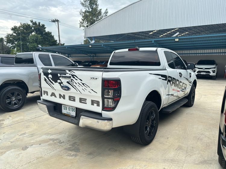 Ford Ranger 2018 2.2 Hi-Rider XLT Pickup ดีเซล ไม่ติดแก๊ส เกียร์ธรรมดา ขาว รูปที่ 3