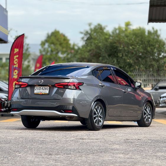 Nissan Almera 2021 1.0 VL Sedan เบนซิน ไม่ติดแก๊ส เกียร์อัตโนมัติ เทา รูปที่ 3