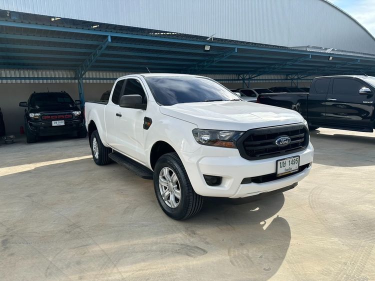 Ford Ranger 2018 2.2 Hi-Rider XL Plus Pickup ดีเซล ไม่ติดแก๊ส เกียร์ธรรมดา ขาว รูปที่ 2